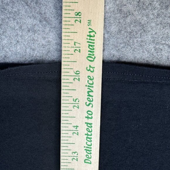 Yellowstone T Shirt Adult L Black 100% Cotton TV Show Dutton Ranch Montana - Picture 4 of 6